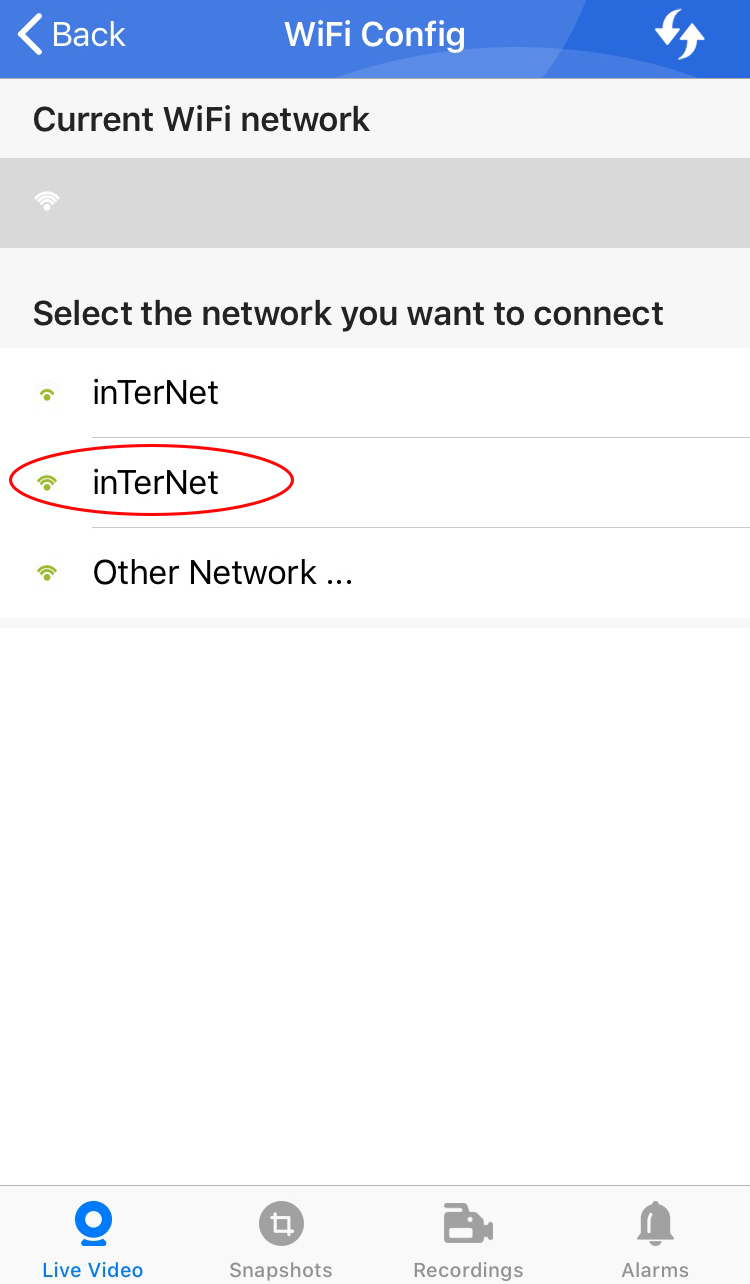 WiFi hálózat beállítása